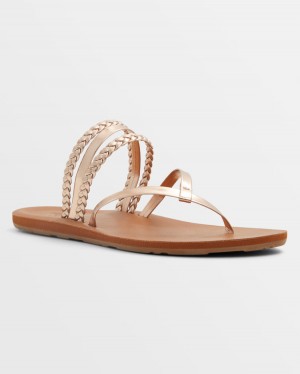 Girls's Roxy® Piper Sandals Brown | THEL-10943