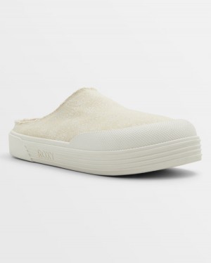 Girls's Roxy® Squad Sneakers Beige | KURC-96375