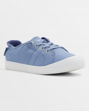 Women Roxy® Bayshore Plus Sneakers Blue | ISXZ-90728