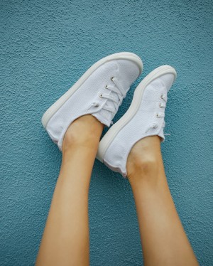 Women Roxy® Bayshore Plus Sneakers White | CNYU-57908