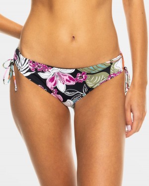 Women Roxy® Beach Classics Hipster Ties Bikini Bottoms Flower | XVAC-08536