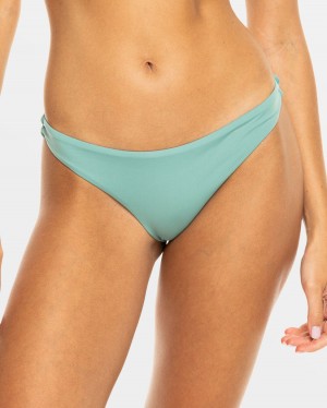 Women Roxy® Beach Classics Mini Bikini Bottoms Blue | NRVW-64027