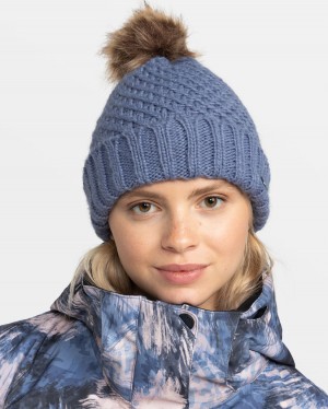 Women Roxy® Blizzard Cuff Beanie Blue | ZTMU-76329