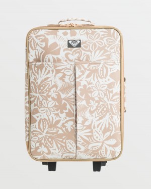 Women Roxy® Dreamy Day Wheeled Suitcase Brown | VBNH-84627