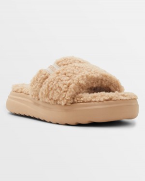 Women Roxy® Gelato Lux Sandals Brown | VQRD-32501