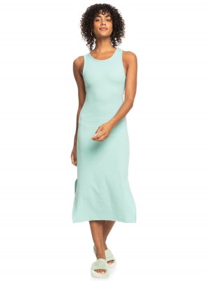 Women Roxy® Good Keepsake Midi Dress Blue | CIJH-80349