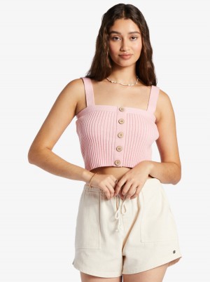 Women Roxy® In The Afternoon Sweaters Pink | SCFK-03128