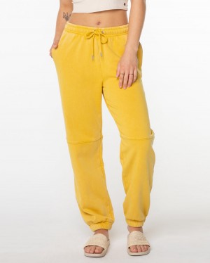 Women Roxy® Oasis Haze Pants Yellow | AHPY-41906