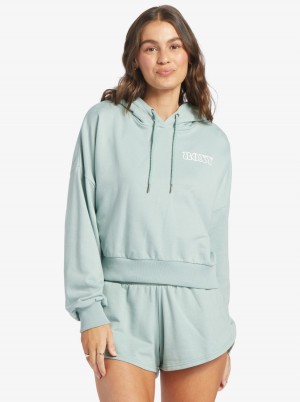 Women Roxy® Onshore Hoodie Blue | LPMH-36875