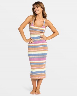 Women Roxy® Playa Del Amor Dress Brown | QFKH-78924
