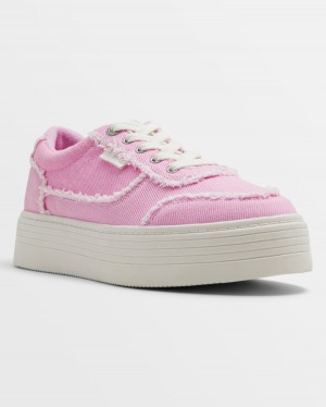 Women Roxy® Sheilahh 2.0 Fray Sneakers Purple | RCIV-79841