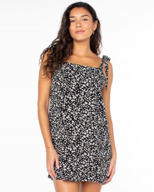 Women Roxy® Sunny Adeleaide Dress Black | RHLN-20471