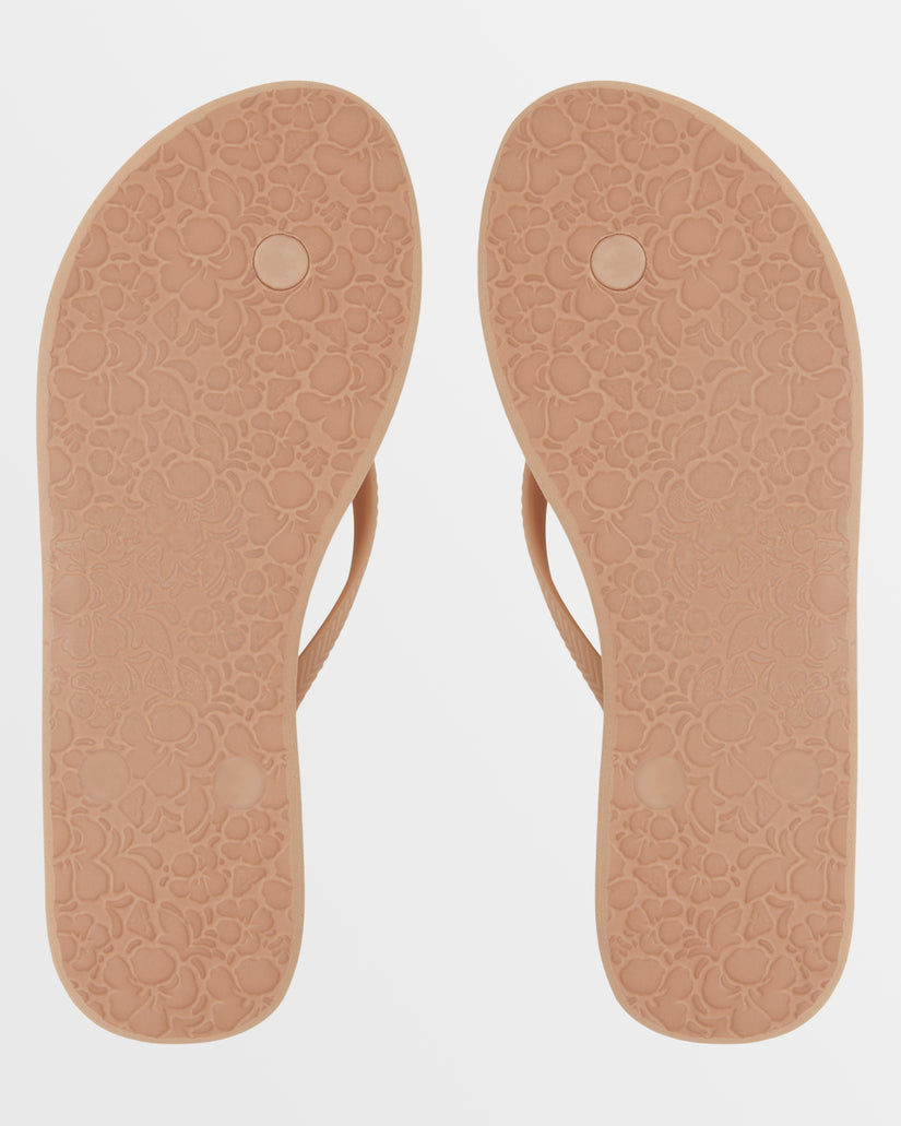 Girls's Roxy® Antilles II Flip Flops Brown | QVBG-52810