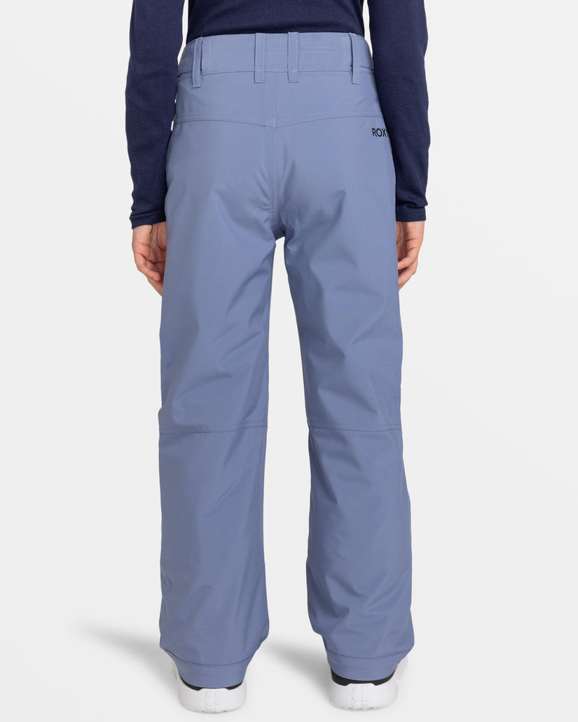 Girls's Roxy® Backyard Snowboard Pants Blue | RJBU-52096