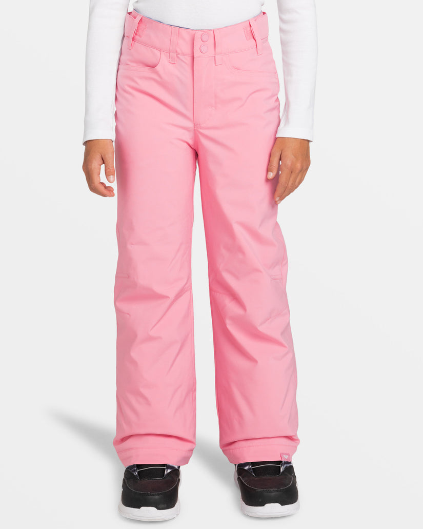 Girls's Roxy® Backyard Snowboard Pants Pink | ZRTN-79156