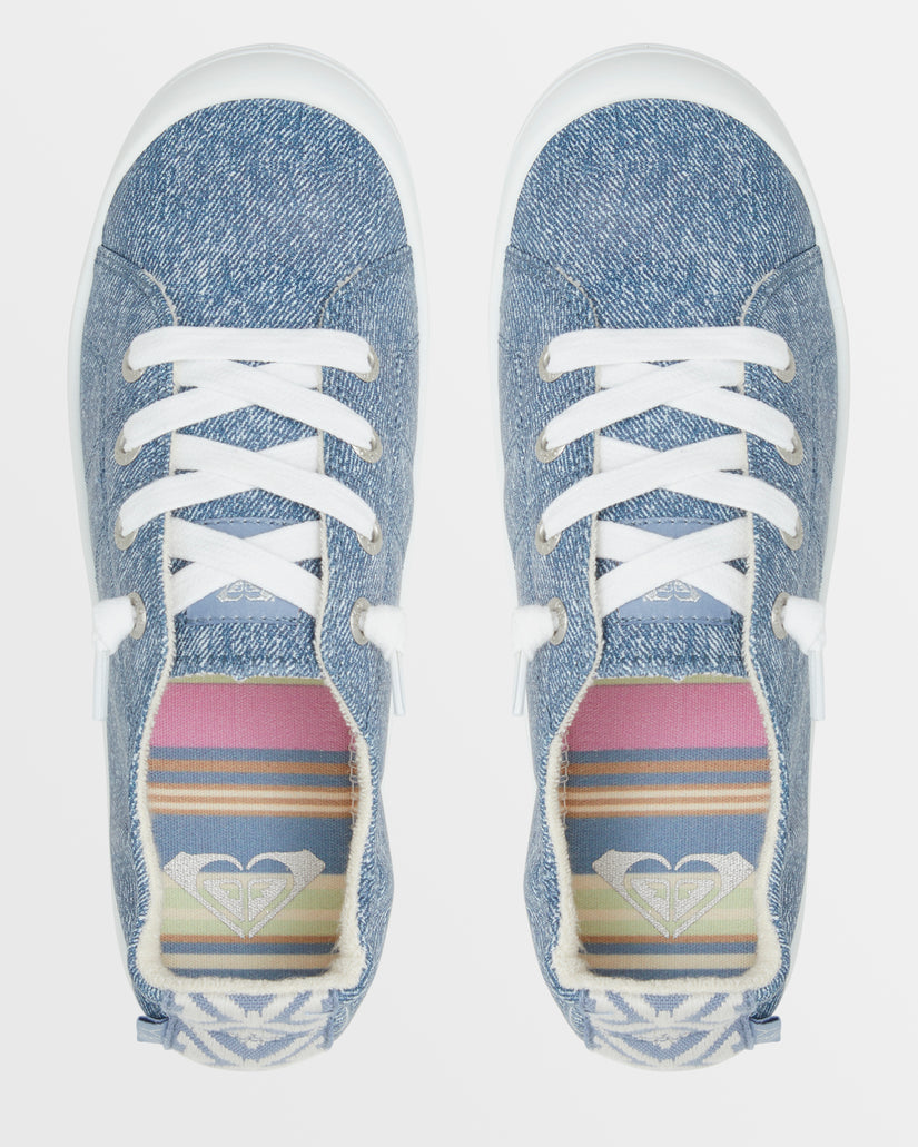 Girls's Roxy® Bayshore Plus LX Sneakers Blue | HDUQ-71345