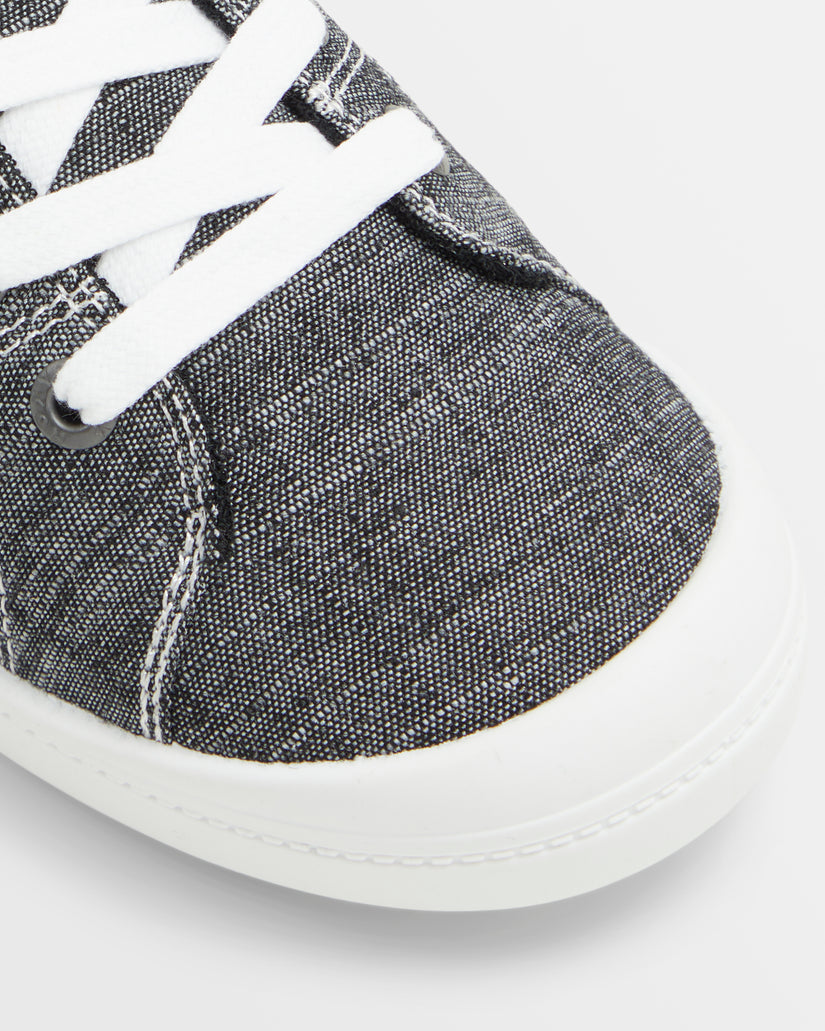 Girls's Roxy® Bayshore Plus Sneakers Black | CJKT-85673