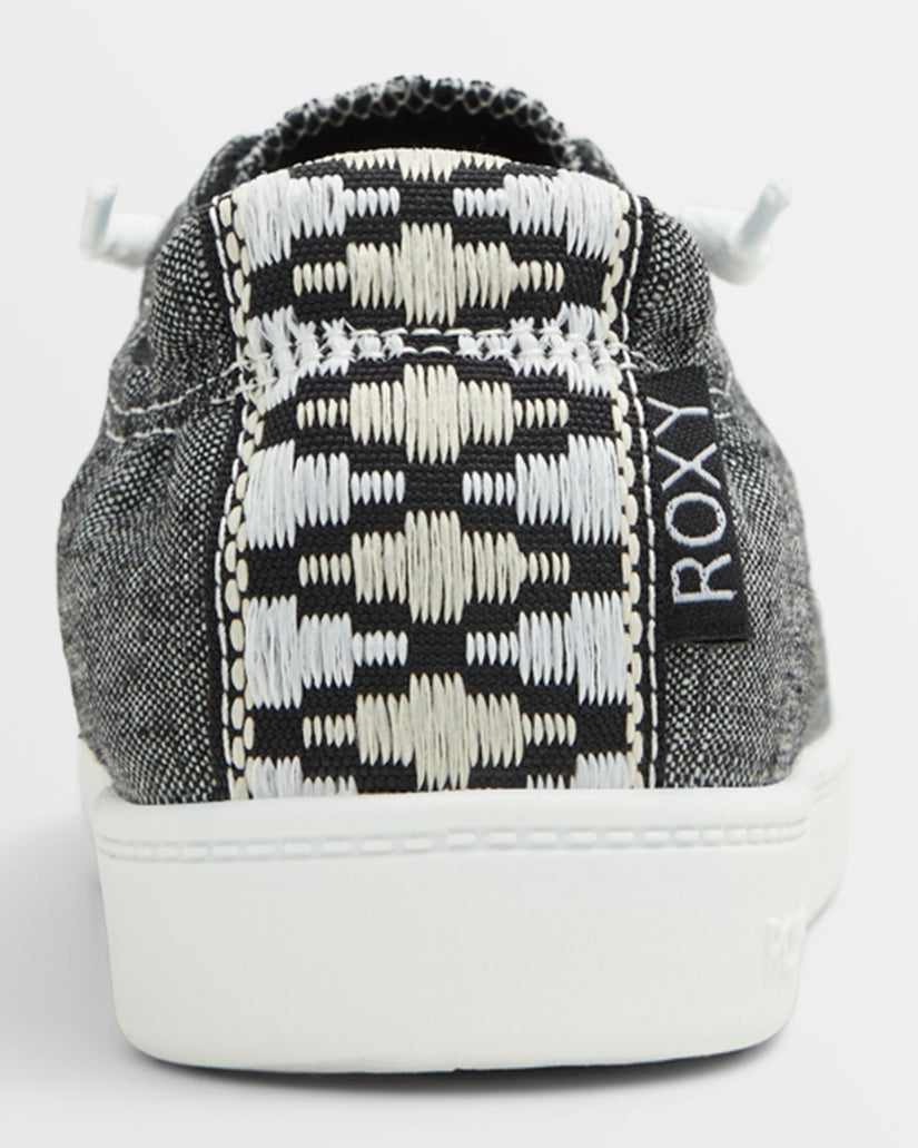 Girls's Roxy® Bayshore Plus Sneakers Black | CJKT-85673