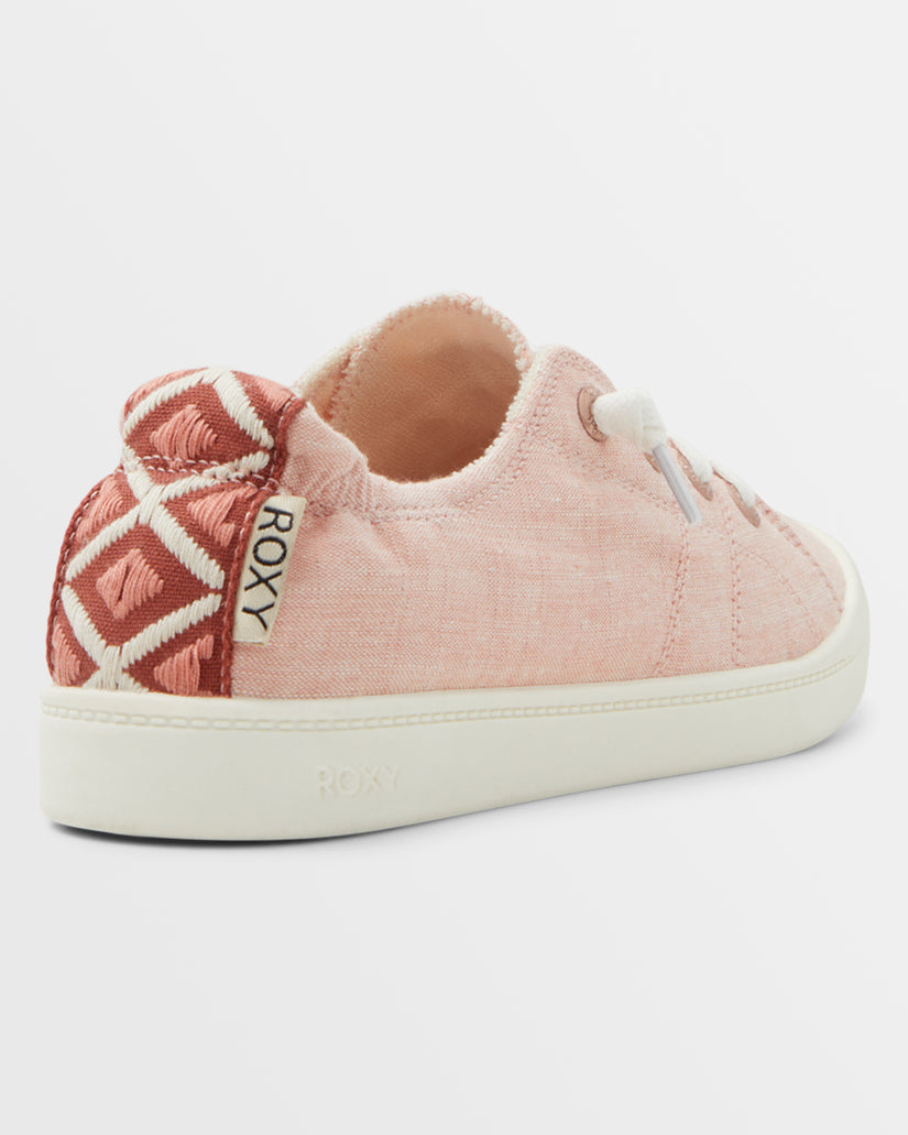 Girls's Roxy® Bayshore Plus Sneakers Pink | GZOS-19706