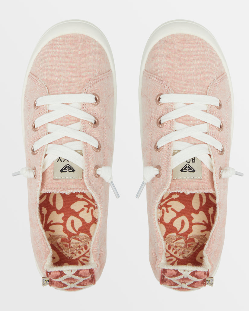 Girls's Roxy® Bayshore Plus Sneakers Pink | GZOS-19706