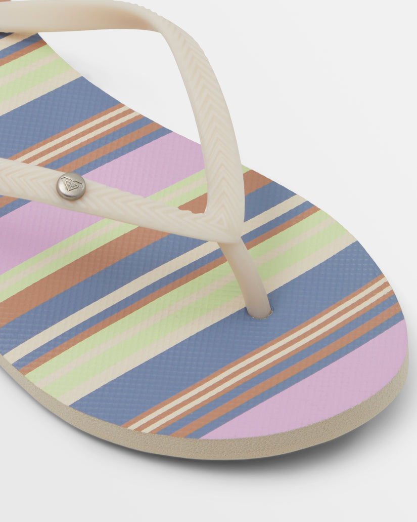 Girls's Roxy® Bermuda Print Sandals Stripes | RNDZ-68523