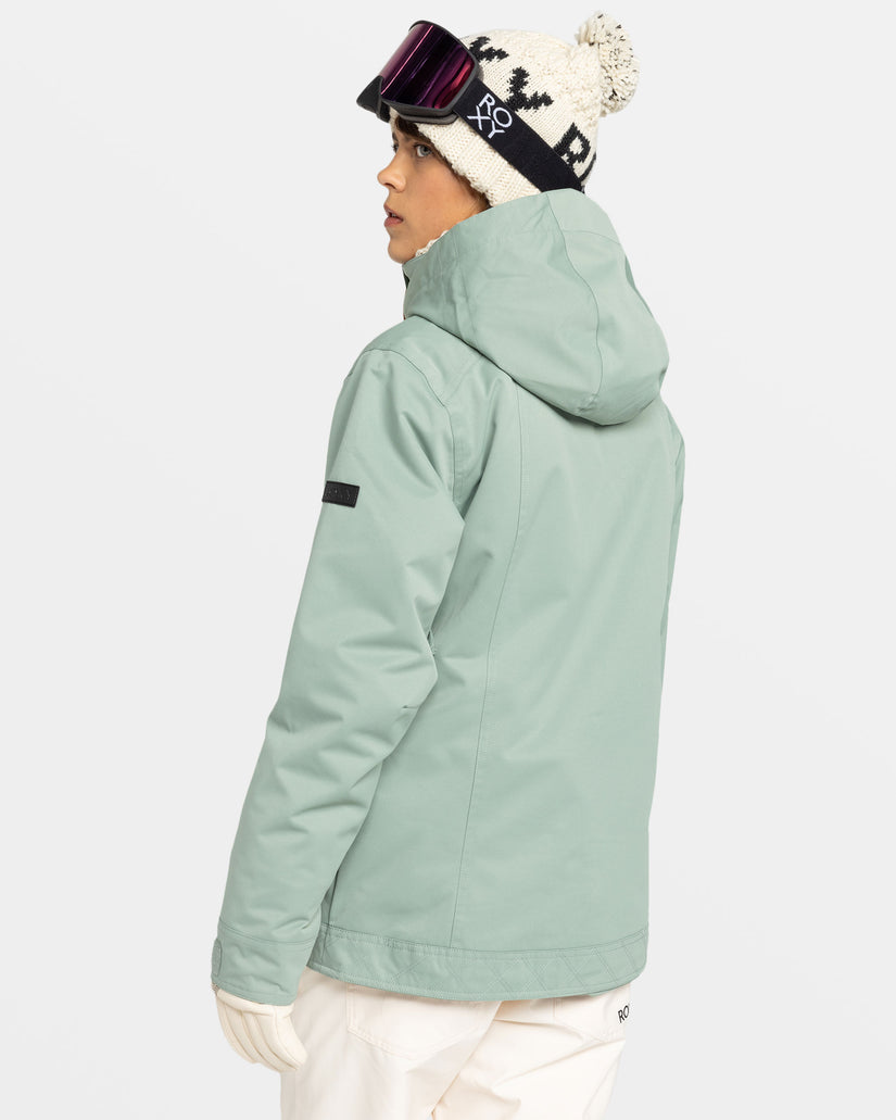 Girls's Roxy® Billie Snowboard Jackets Green | UNIM-82957