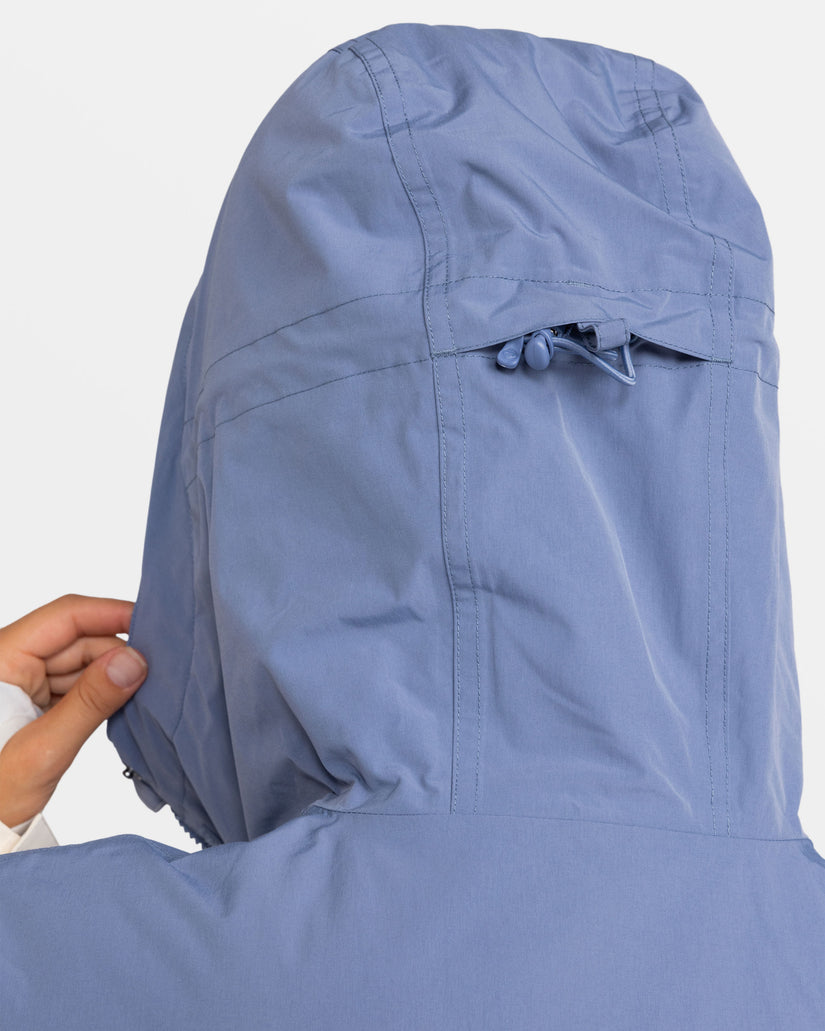 Girls's Roxy® Chloe Kim Parka Jackets Blue | UPYG-75182