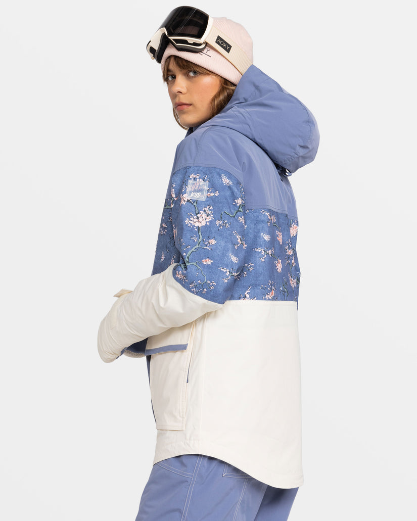 Girls's Roxy® Chloe Kim Parka Jackets Blue | UPYG-75182