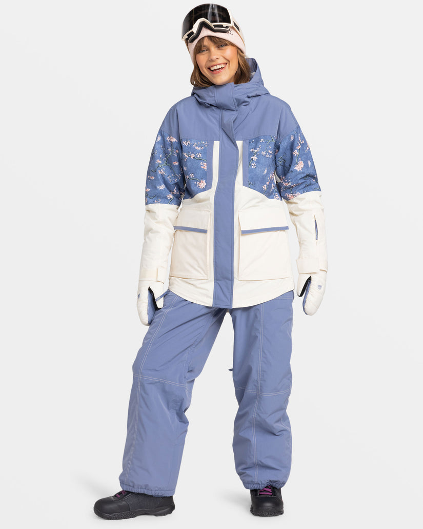 Girls's Roxy® Chloe Kim Parka Jackets Blue | UPYG-75182