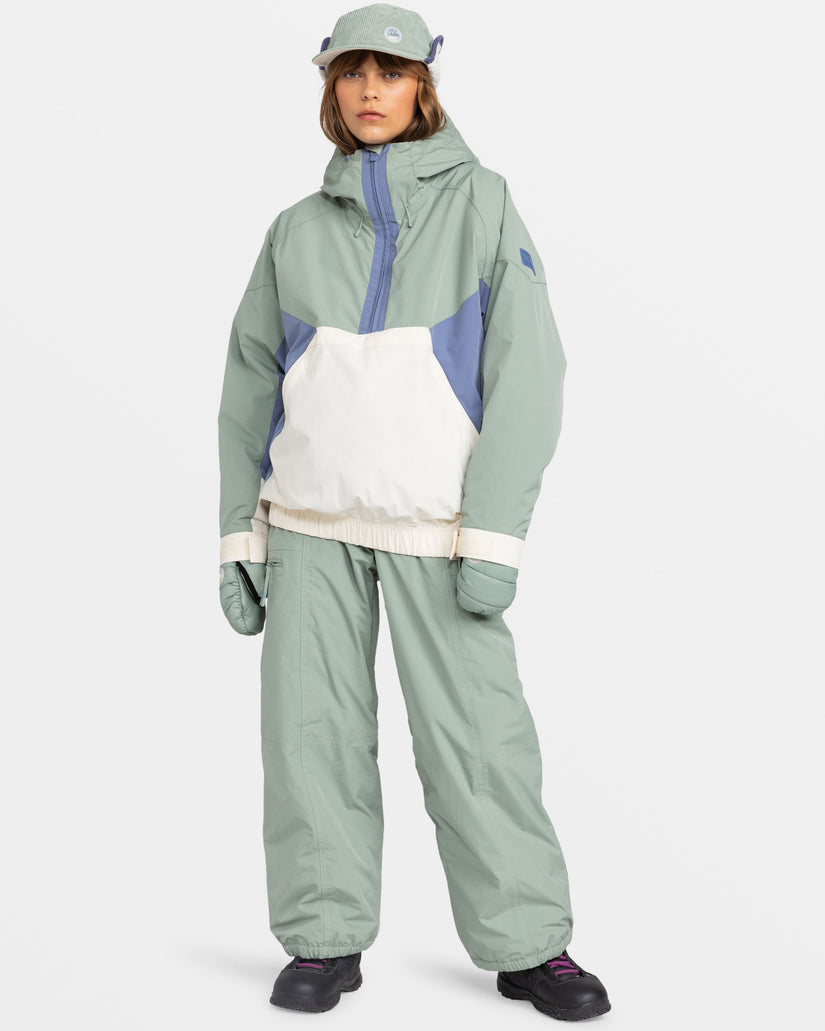 Girls's Roxy® Chloe Kim Snowboard Jackets Green | AXCP-81745