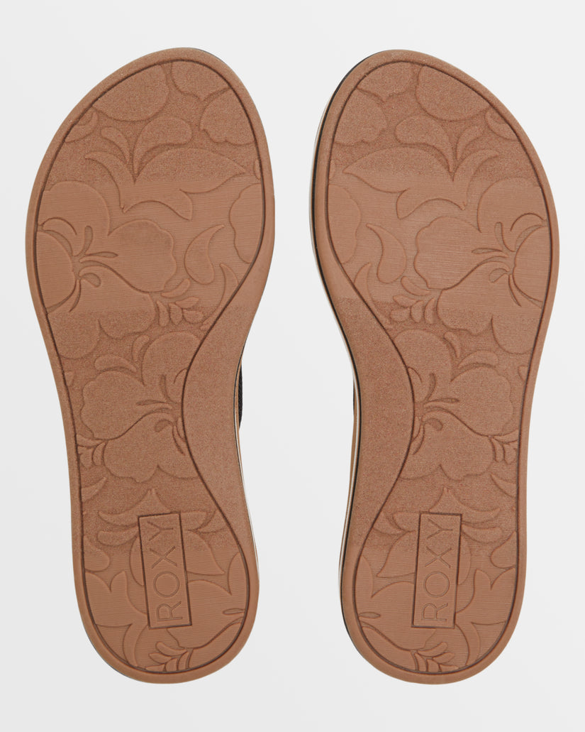 Girls's Roxy® Colbee Hi Sandals Black | VIGK-07913