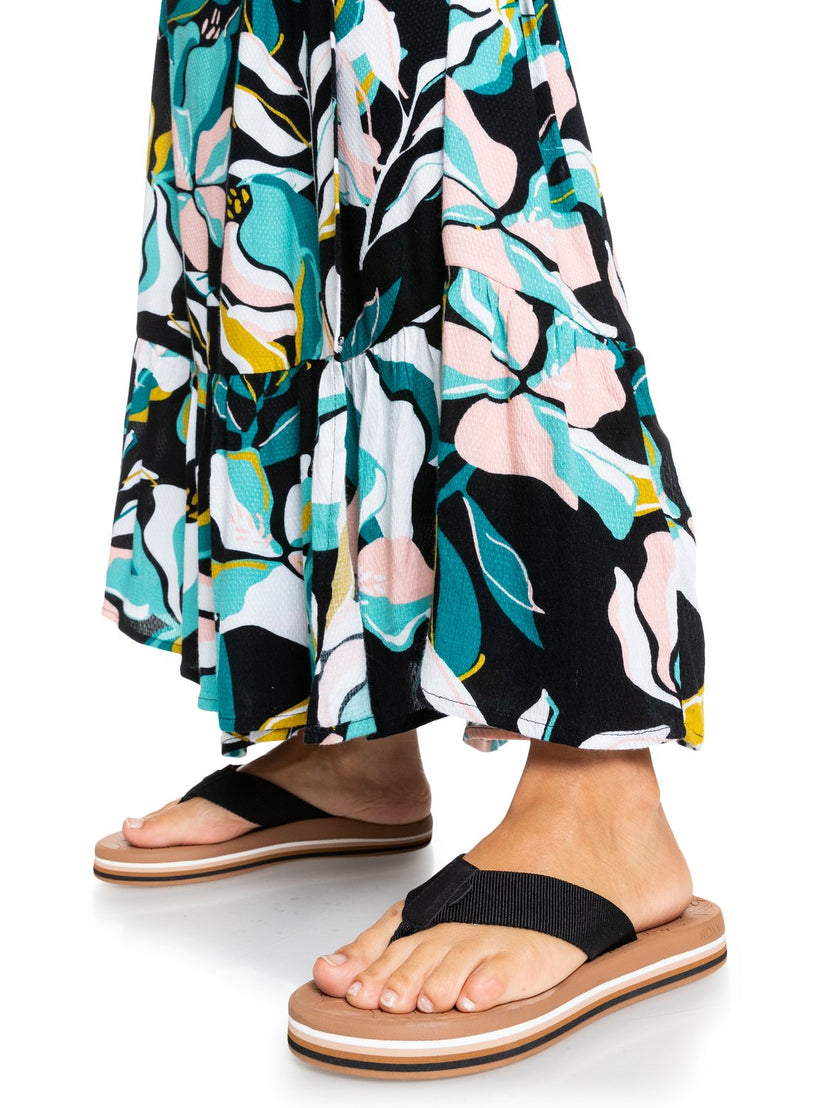 Girls's Roxy® Colbee Hi Sandals Black | VIGK-07913