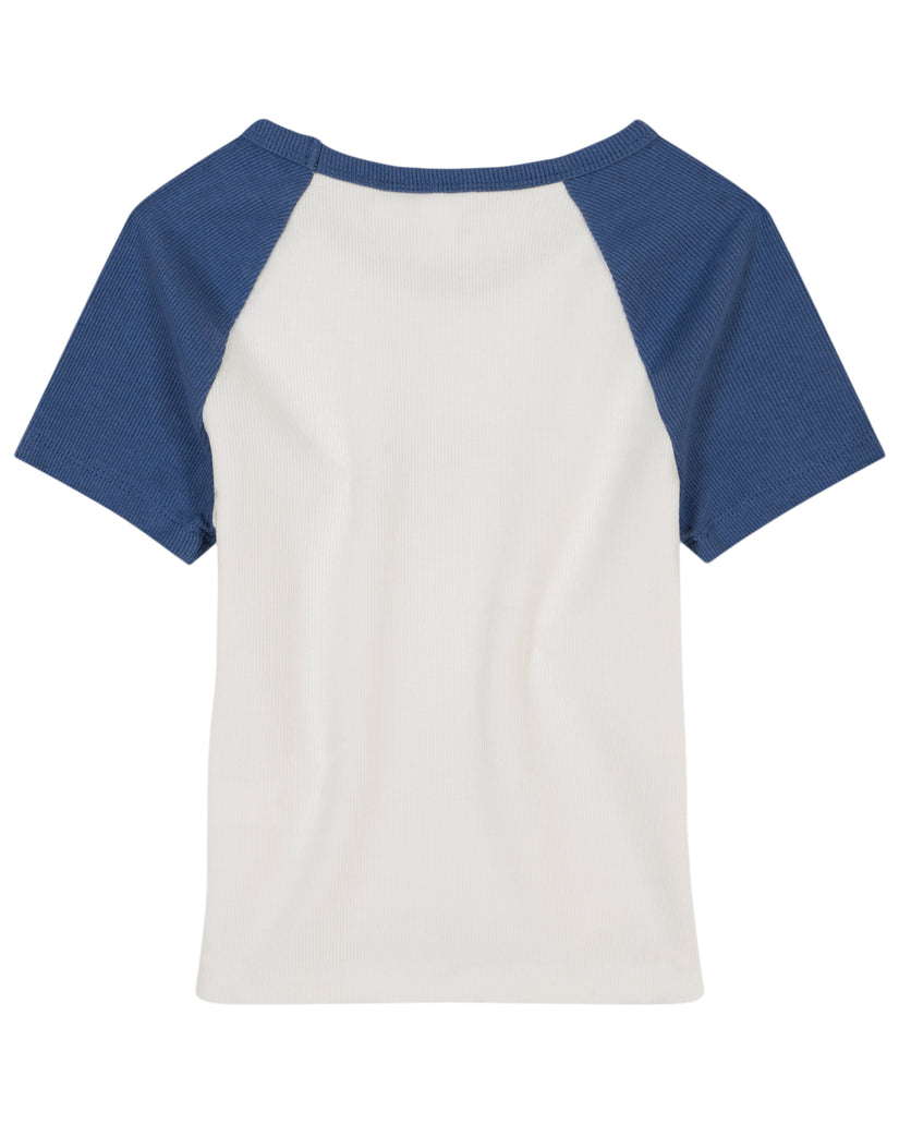 Girls's Roxy® Daisies Raglan T-Shirt White | LBZJ-81392
