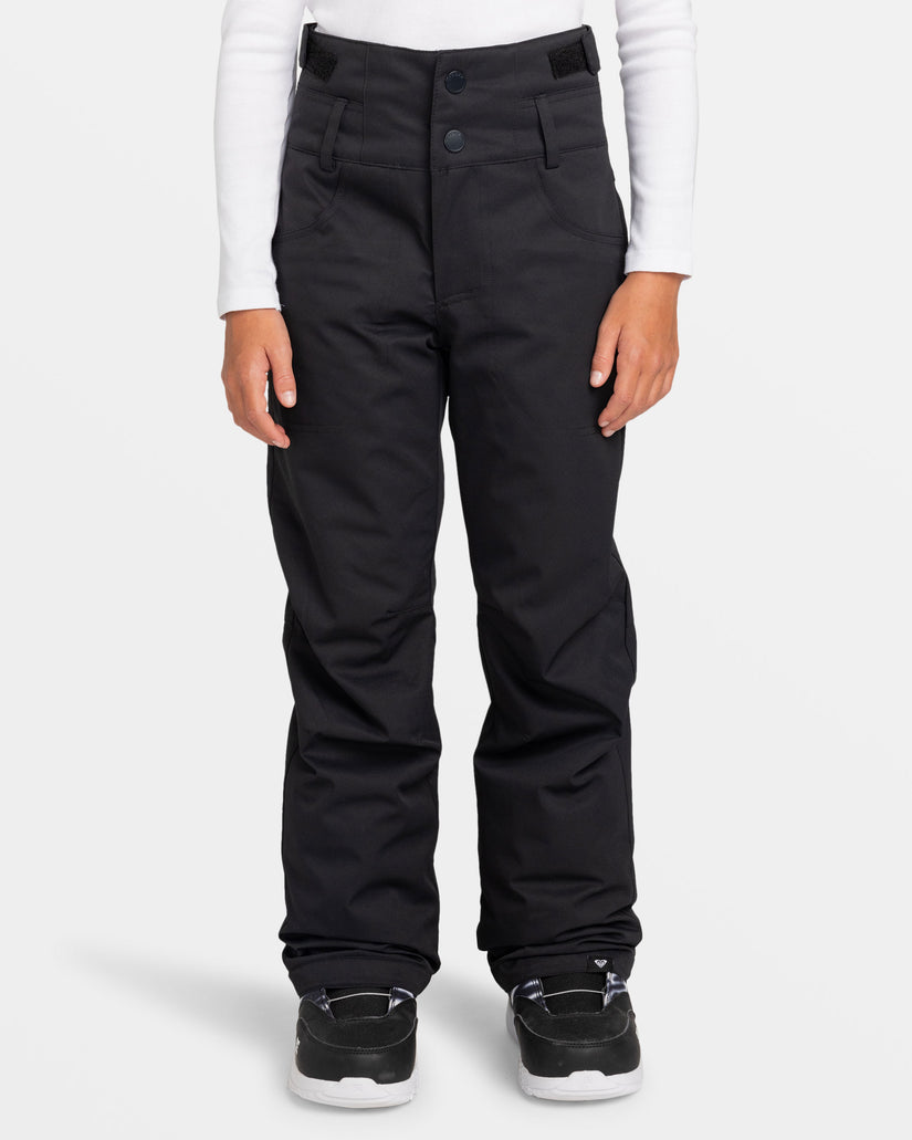 Girls's Roxy® Diversion Snowboard Pants Black | ICXW-21967