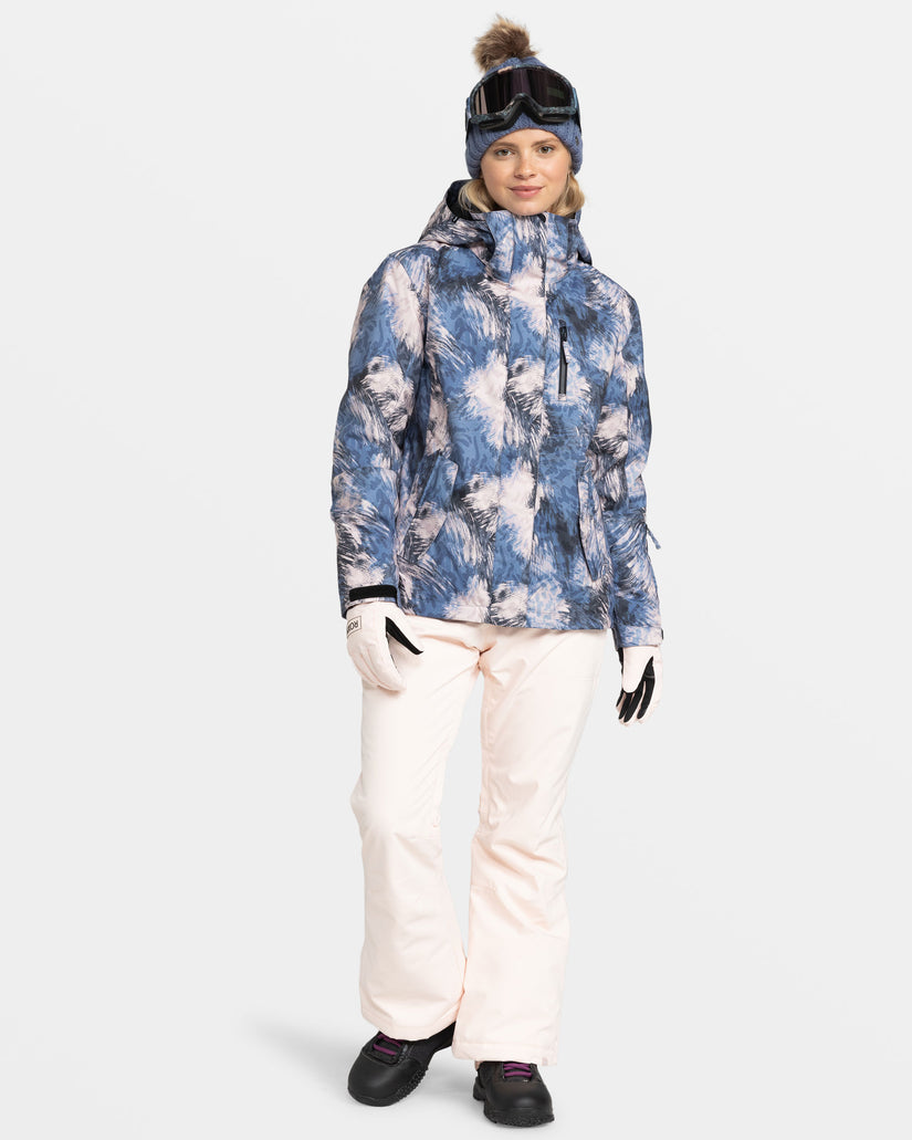 Girls's Roxy® Jetty Snowboard Jackets Blue | TRAB-34657