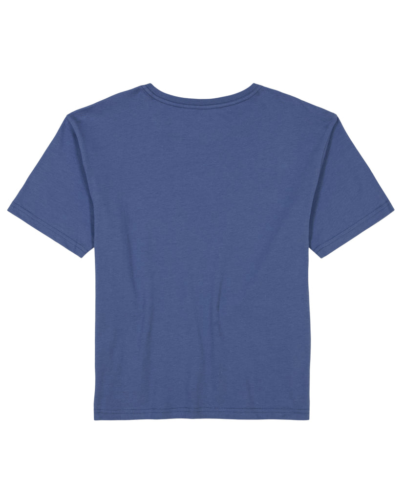 Girls's Roxy® Live Life Oversized T-Shirt Blue | QUYL-64280