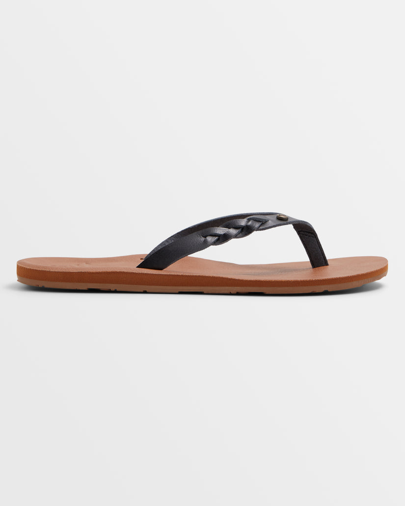 Girls's Roxy® Liza IV Sandals Black | WLTU-41936