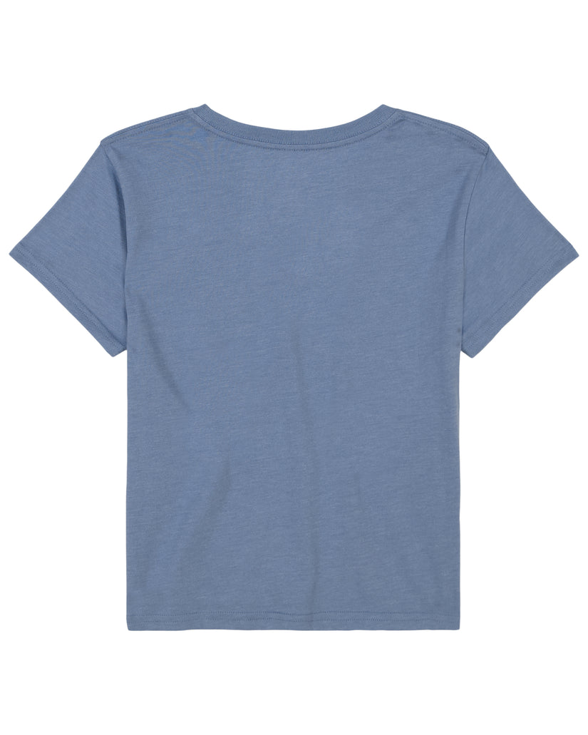 Girls's Roxy® Logo T-Shirt Blue | ITVN-45387