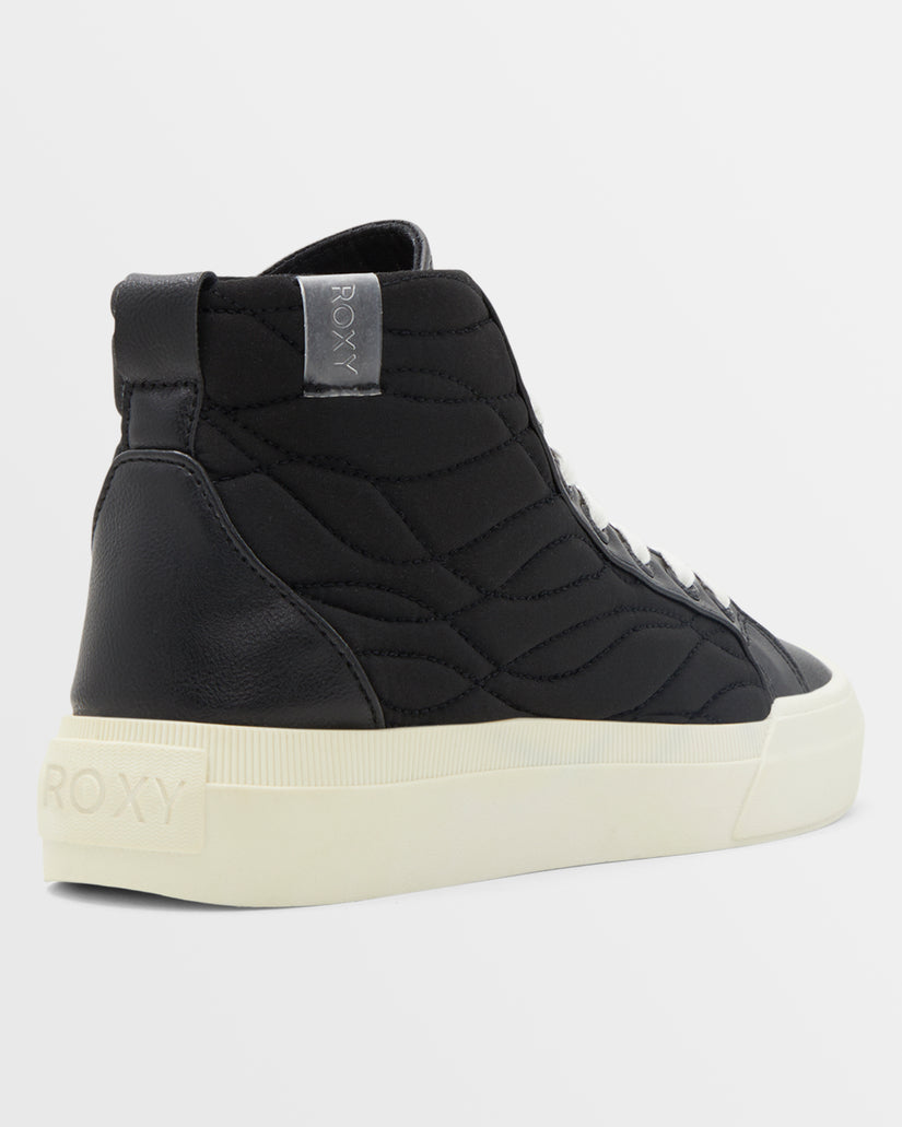 Girls's Roxy® Marina HI Sneakers Black | AGQP-47031