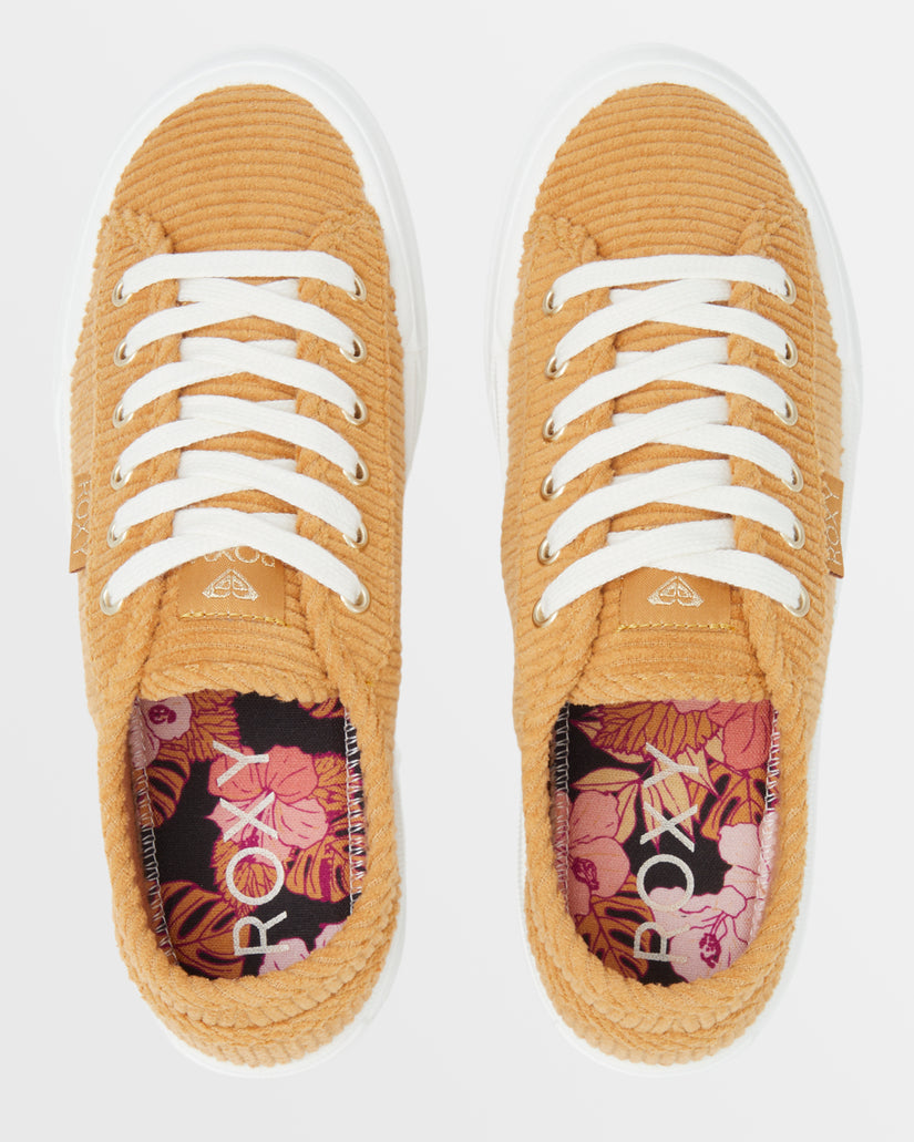 Girls's Roxy® Marina Sneakers Brown | KFHS-30279