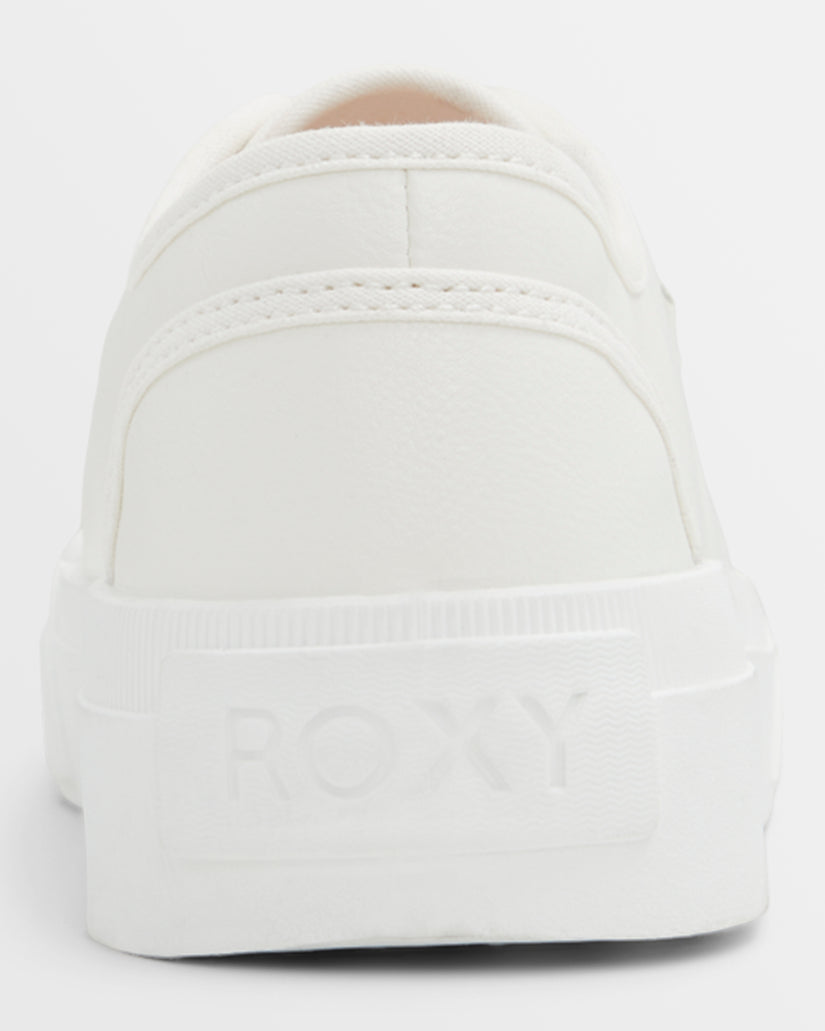 Girls's Roxy® Marina Sneakers White | VGNX-56903