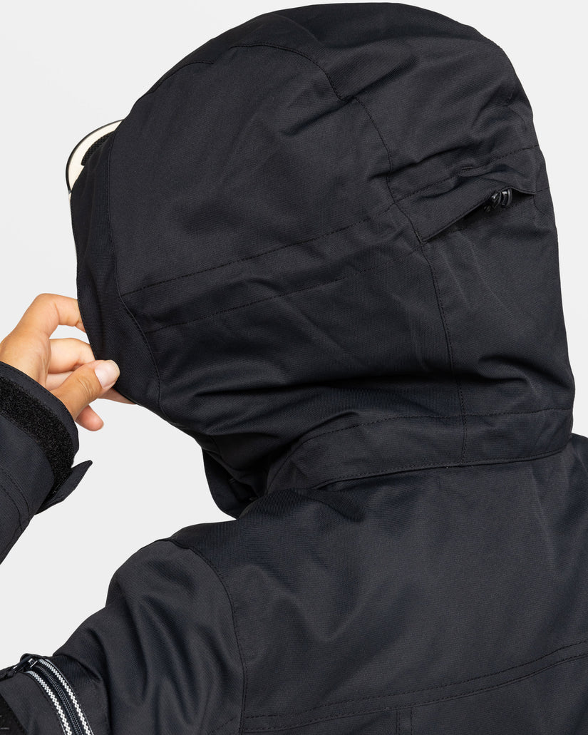 Girls's Roxy® Meade Snowboard Jackets Black | JWQX-13408