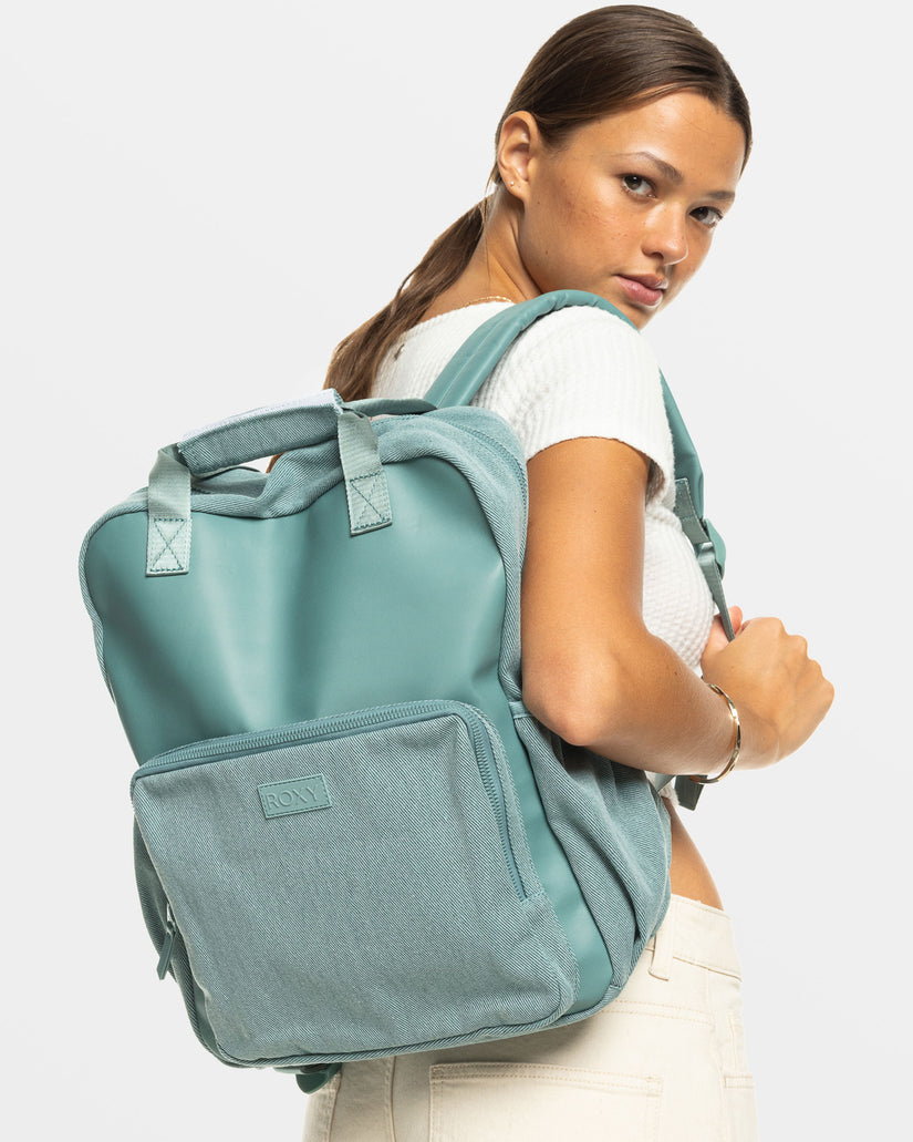 Girls's Roxy® Melting Spot Small Backpack Blue | PDVN-47912