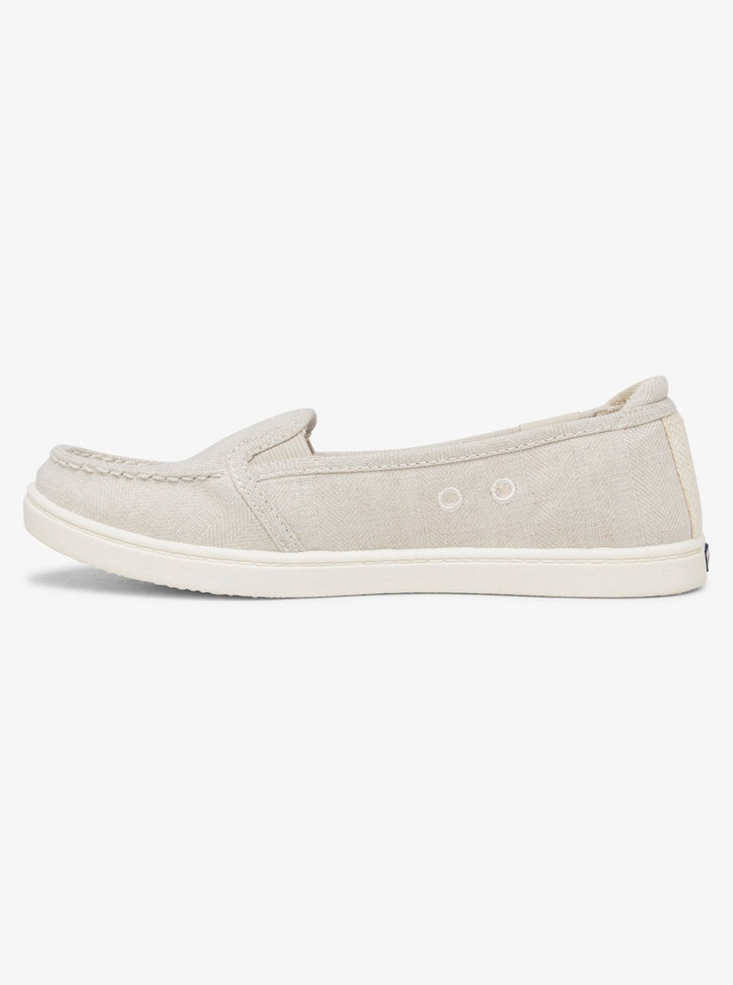 Girls's Roxy® Minnow VII Sneakers Beige | HZQO-37621