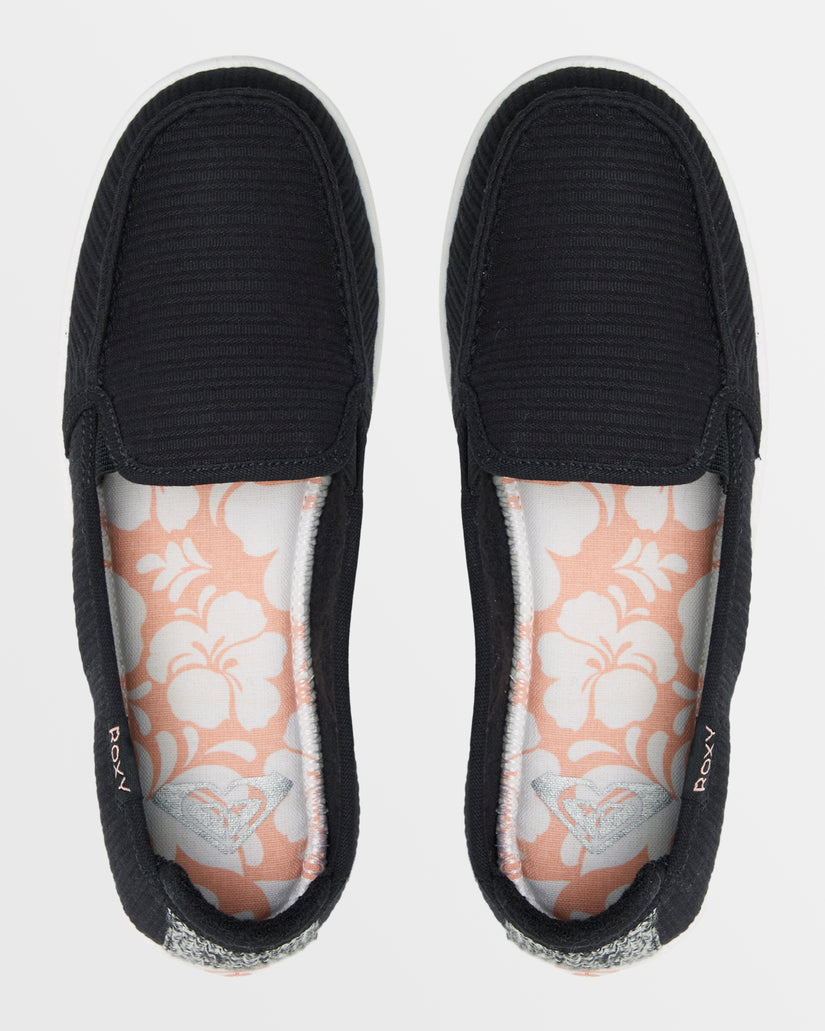 Girls's Roxy® Minnow VII Sneakers Black | KZMF-21536