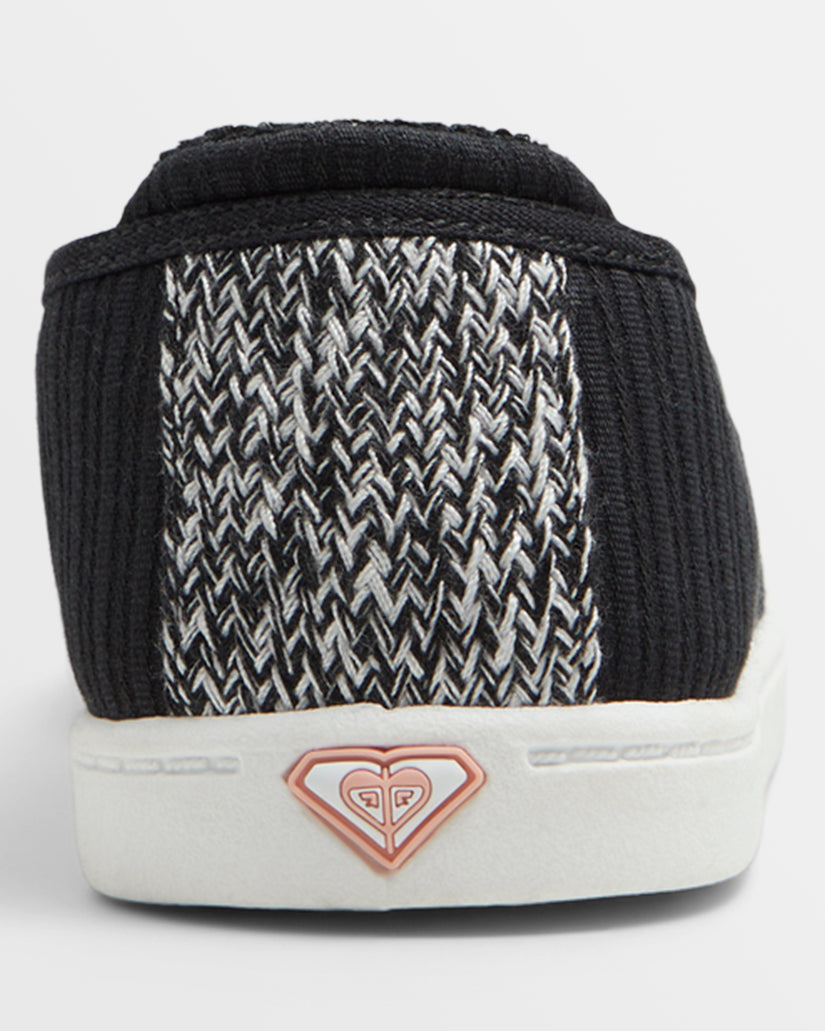 Girls's Roxy® Minnow VII Sneakers Black | KZMF-21536