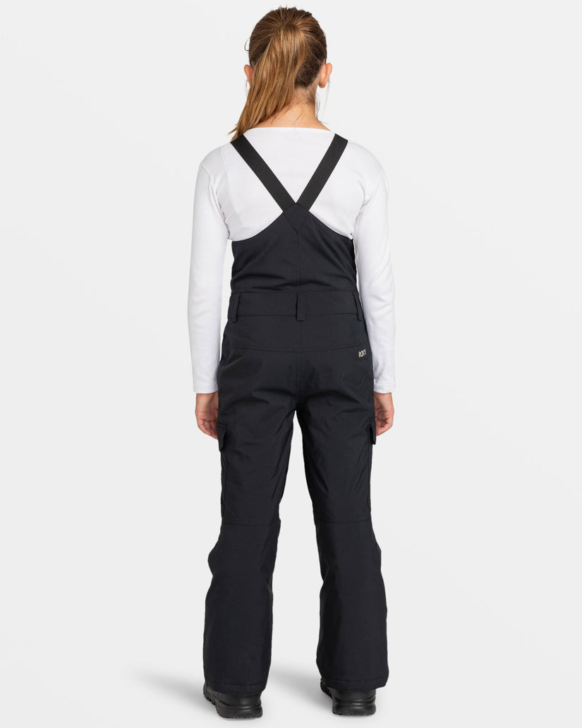 Girls's Roxy® Non Stop Bib Snowboard Pants Black | PFIJ-76340
