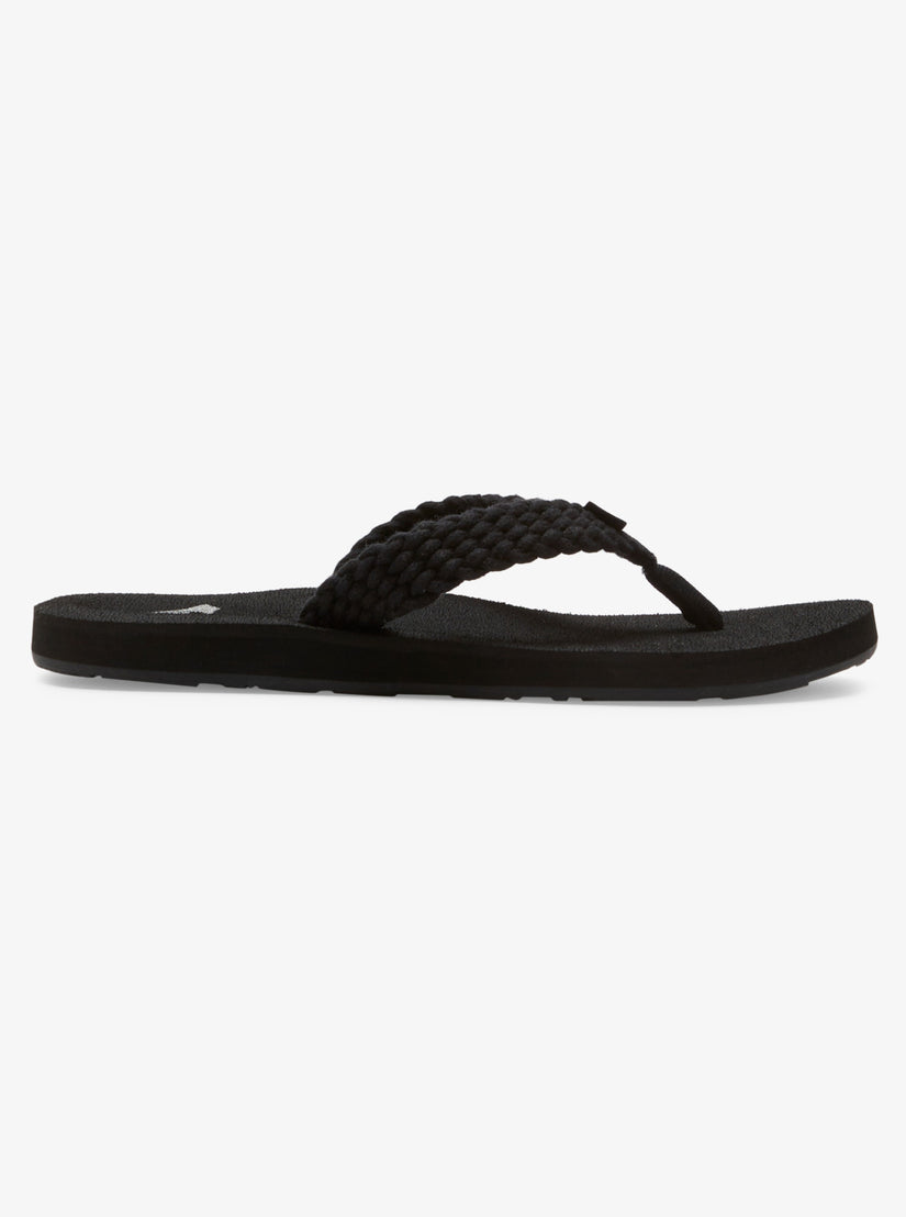 Girls's Roxy® Porto IV Sandals Black | XUWE-50168