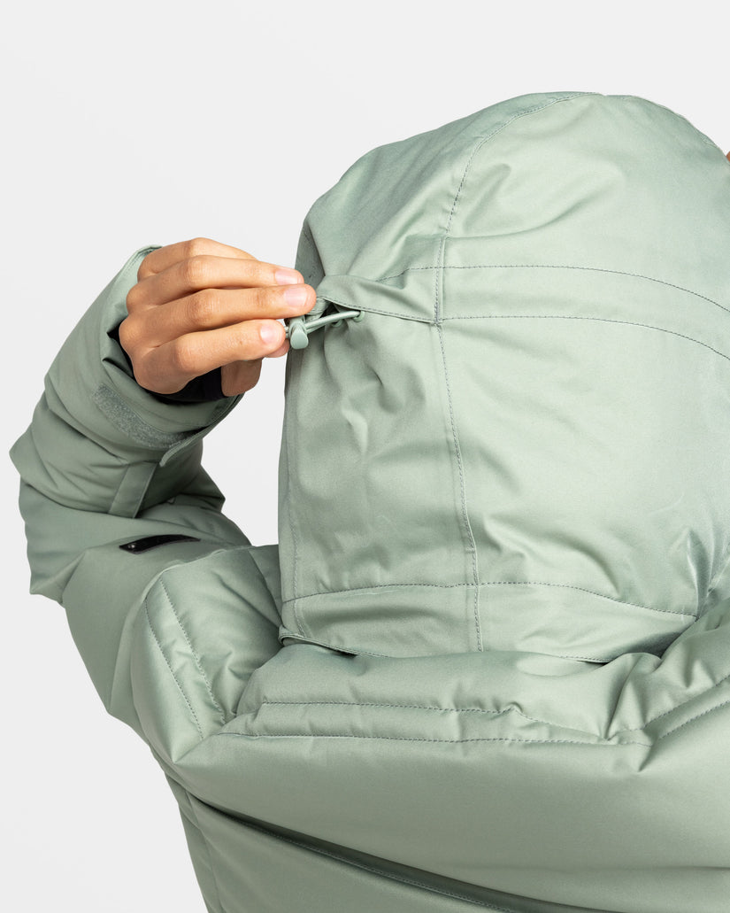 Girls's Roxy® Quinn Snowboard Jackets Green | UEYI-28495