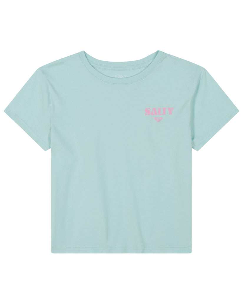 Girls\'s Roxy® Salty Stack T-Shirt Blue | RDFO-78645